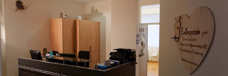 Hausarztpraxis in Bad Ragaz für Allgemeinmedizin, Empfang